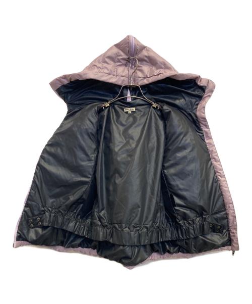 MIU MIU（ミュウミュウ）MIU MIU (ミュウミュウ) 半袖ダウンジャケット グレー サイズ:42の古着・服飾アイテム