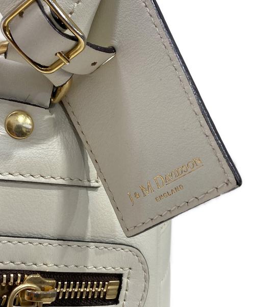 J&M DAVIDSON（ジェイ＆エム デヴィッドソン）J&M DAVIDSON (ジェイ＆エム デヴィッドソン) ハンドバッグ ホワイトの古着・服飾アイテム