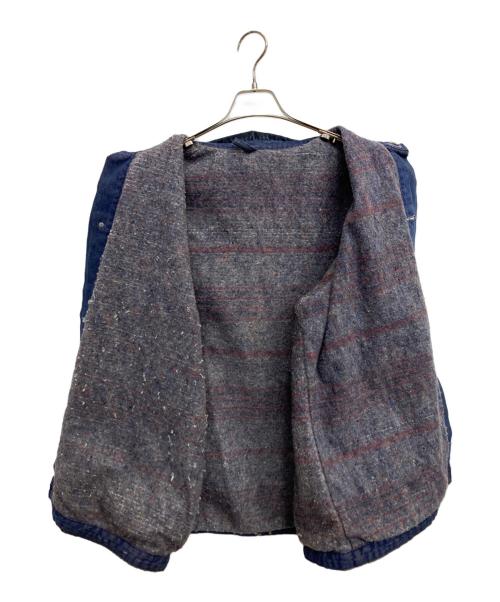 Wrangler（ラングラー）Wrangler (ラングラー) 裏地ブランケットカバーオール インディゴ サイズ:46の古着・服飾アイテム