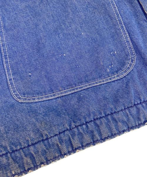 Wrangler（ラングラー）Wrangler (ラングラー) 裏地ブランケットカバーオール インディゴ サイズ:46の古着・服飾アイテム