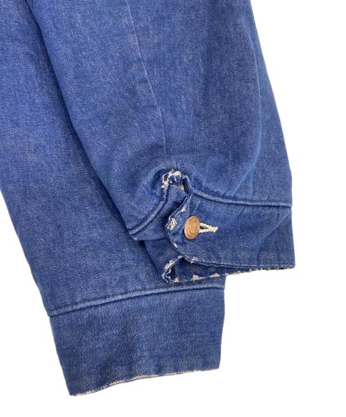 Wrangler（ラングラー）Wrangler (ラングラー) 裏地ブランケットカバーオール インディゴ サイズ:46の古着・服飾アイテム