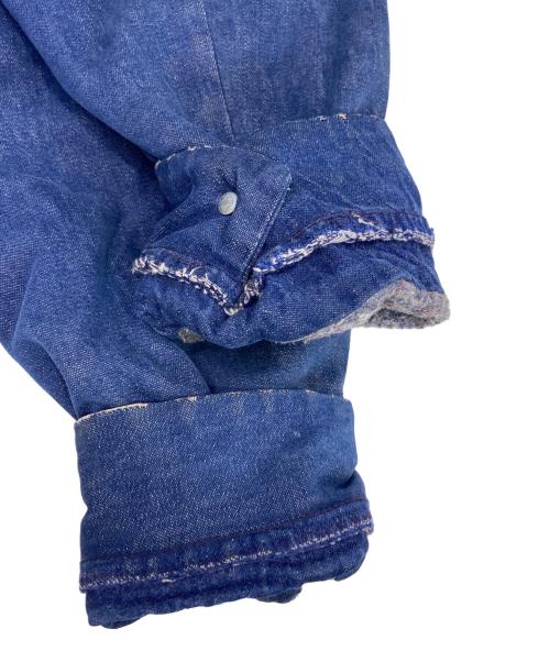 Wrangler（ラングラー）Wrangler (ラングラー) 裏地ブランケットカバーオール インディゴ サイズ:46の古着・服飾アイテム