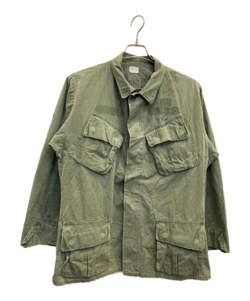 US ARMY（ユーエスアーミー）US ARMY (ユーエスアーミー) 4th JUNGLE FATIGUE JACKET カーキ サイズ:MEDIUMの古着・服飾アイテム