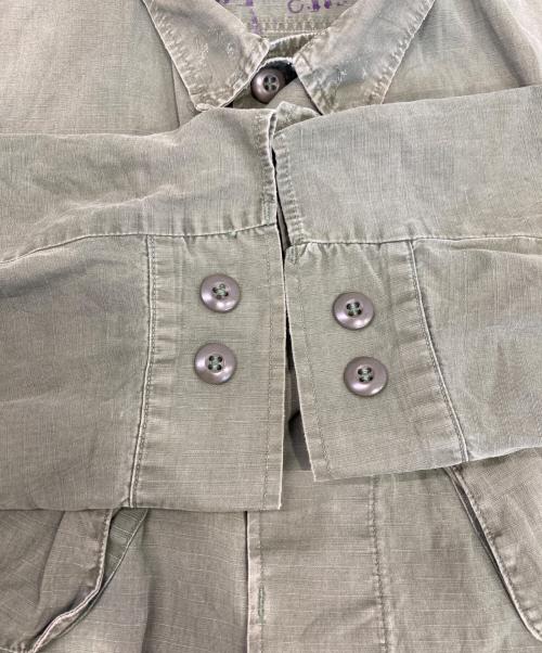 US ARMY（ユーエスアーミー）US ARMY (ユーエスアーミー) 4th JUNGLE FATIGUE JACKET カーキ サイズ:MEDIUMの古着・服飾アイテム