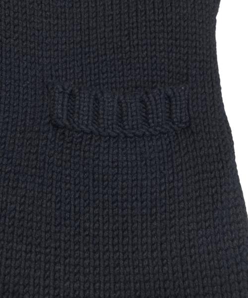 LOUIS VUITTON（ルイ ヴィトン）LOUIS VUITTON (ルイ ヴィトン) カシミヤニットコート ブラック サイズ:Mの古着・服飾アイテム