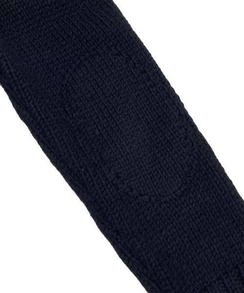 LOUIS VUITTON（ルイ ヴィトン）LOUIS VUITTON (ルイ ヴィトン) カシミヤニットコート ブラック サイズ:Mの古着・服飾アイテム