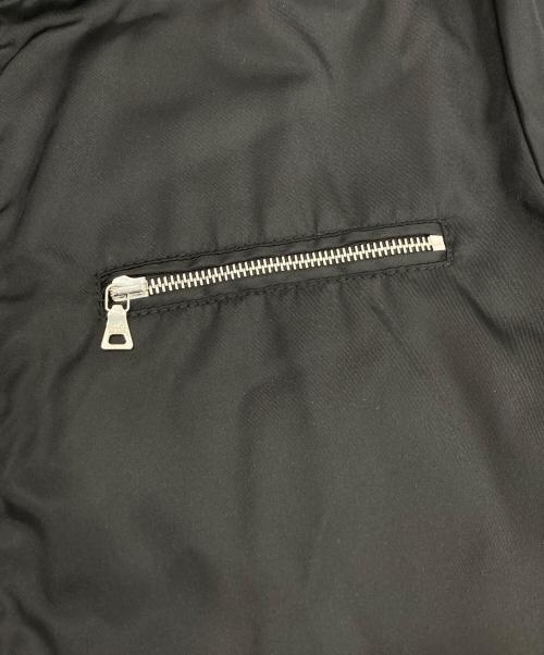 PRADA（プラダ）PRADA (プラダ) ナイロンジップジャケット ブラック サイズ:48の古着・服飾アイテム
