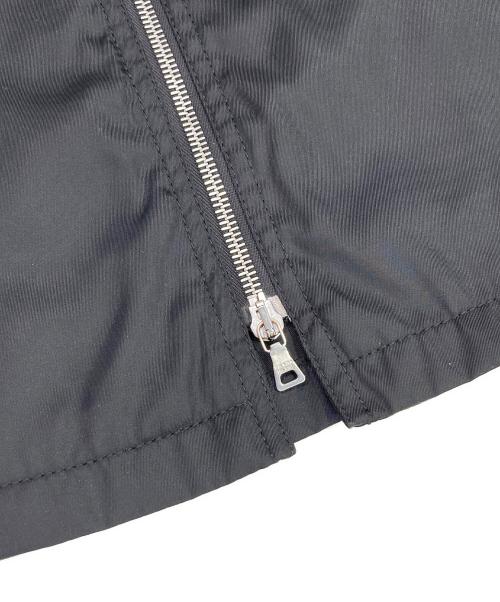 PRADA（プラダ）PRADA (プラダ) ナイロンジップジャケット ブラック サイズ:48の古着・服飾アイテム