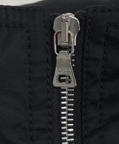 PRADA（プラダ）PRADA (プラダ) ナイロンジップジャケット ブラック サイズ:48の古着・服飾アイテム