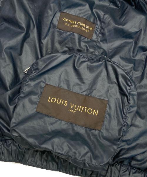 LOUIS VUITTON（ルイ ヴィトン）LOUIS VUITTON (ルイ ヴィトン) ダウンジャケット ネイビー サイズ:50の古着・服飾アイテム