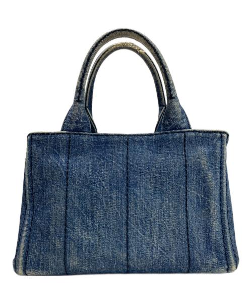 PRADA（プラダ）PRADA (プラダ) カナパデニムハンドバッグ インディゴ サイズ:-の古着・服飾アイテム