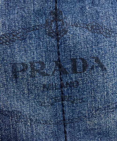 PRADA（プラダ）PRADA (プラダ) カナパデニムハンドバッグ インディゴ サイズ:-の古着・服飾アイテム
