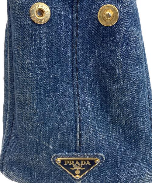 PRADA（プラダ）PRADA (プラダ) カナパデニムハンドバッグ インディゴ サイズ:-の古着・服飾アイテム