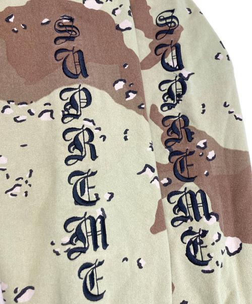 SUPREME（シュプリーム）SUPREME (シュプリーム) Peace Hooded Sweatshirt ベージュ サイズ:Sの古着・服飾アイテム