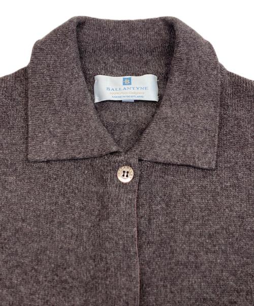BALLANTYNE（バランタイン）BALLANTYNE (バランタイン) 襟付ニット ベージュ サイズ:5の古着・服飾アイテム