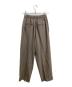 AURALEE (オーラリー) SUPER LIGHT WOOL EASY SLACKS ベージュ：12000円