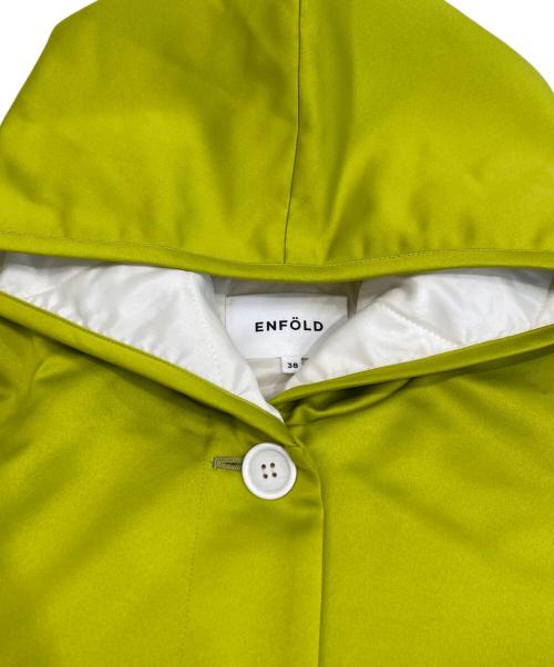 ENFOLD（エンフォルド）ENFOLD (エンフォルド) BIG BLOUSON ライム サイズ:38の古着・服飾アイテム