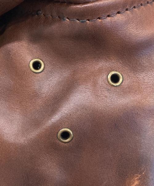 Aero LEATHER（エアロレザー）Aero LEATHER (エアロレザー) レザージャケット ブラウン サイズ:42の古着・服飾アイテム