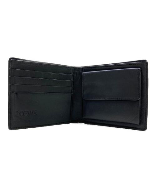 LOEWE（ロエベ）LOEWE (ロエベ) アナグラムバイフォールドウォレット ブラック サイズ:-の古着・服飾アイテム