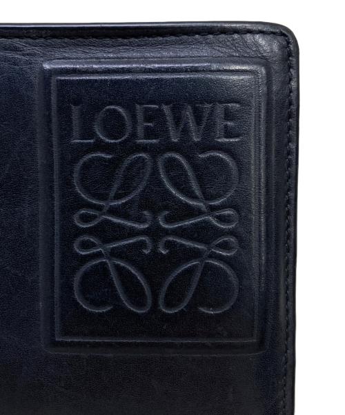 LOEWE（ロエベ）LOEWE (ロエベ) アナグラムバイフォールドウォレット ブラック サイズ:-の古着・服飾アイテム