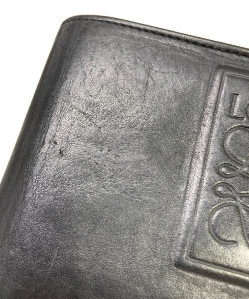 LOEWE（ロエベ）LOEWE (ロエベ) アナグラムバイフォールドウォレット ブラック サイズ:-の古着・服飾アイテム