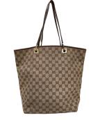 GUCCIグッチ）の古着「トートバッグ」｜ベージュ