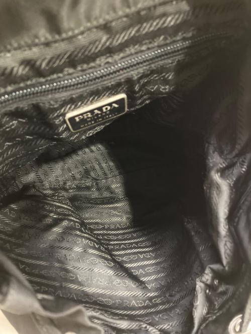 PRADA（プラダ）PRADA (プラダ) ナイロンリュック ブラック サイズ:-の古着・服飾アイテム