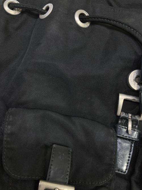 PRADA（プラダ）PRADA (プラダ) ナイロンリュック ブラック サイズ:-の古着・服飾アイテム