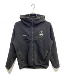 F.C.R.B.（エフシーレアルブリストル）の古着「VENTILATION TRAINING HOODIE/ベンチレーショントレーニングフーディ」｜ブラック