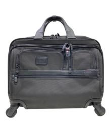 TUMI（トゥミ）の古着「Alpha 2 4 Wheeled Deluxe Brief with Laptop Case」｜ブラック