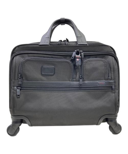 TUMI（トゥミ）TUMI (トゥミ) Alpha 2 4 Wheeled Deluxe Brief with Laptop Case ブラック サイズ:-の古着・服飾アイテム