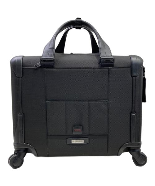 TUMI（トゥミ）TUMI (トゥミ) Alpha 2 4 Wheeled Deluxe Brief with Laptop Case ブラック サイズ:-の古着・服飾アイテム