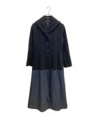 I WISH Y'S BISアイウィッシュ ワイズビス）の古着「切替ロングコート」｜ブラック