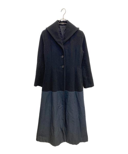 I WISH Y'S BIS（アイウィッシュ ワイズビス）I WISH Y'S BIS (アイウィッシュ ワイズビス) 切替ロングコート ブラック サイズ:表記なしの古着・服飾アイテム