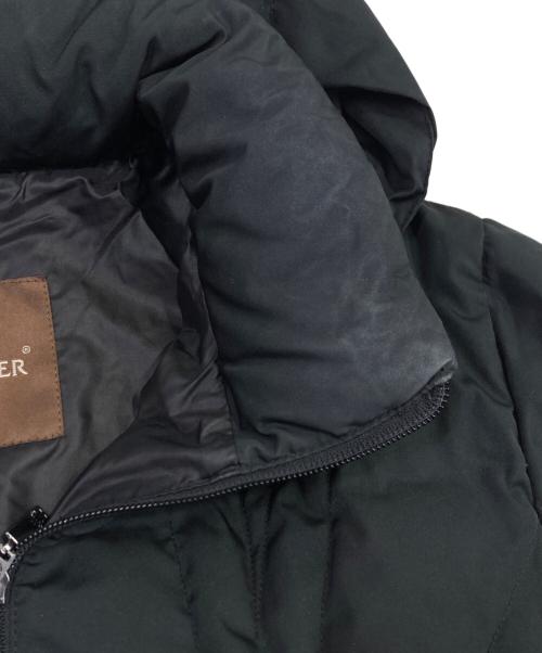 MONCLER（モンクレール）MONCLER (モンクレール) ダウンコート ブラック サイズ:０の古着・服飾アイテム