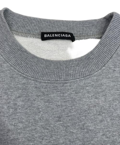 BALENCIAGA（バレンシアガ）BALENCIAGA (バレンシアガ) キャンペーンロゴスウェット ブラック サイズ:Mの古着・服飾アイテム