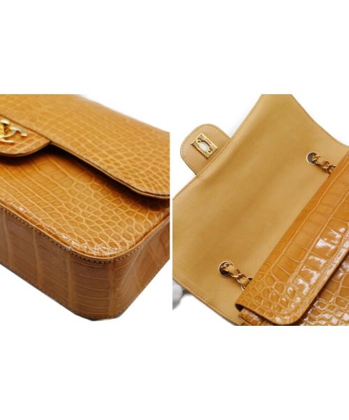 CHANEL（シャネル）CHANEL (シャネル) ショルダーバッグ/マトラッセ クロコダイル ブラウン マトラッセ クロコダイル -の古着・服飾アイテム
