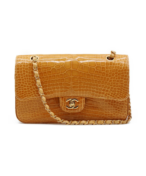 CHANEL（シャネル）CHANEL (シャネル) ショルダーバッグ/マトラッセ クロコダイル ブラウン マトラッセ クロコダイル -の古着・服飾アイテム