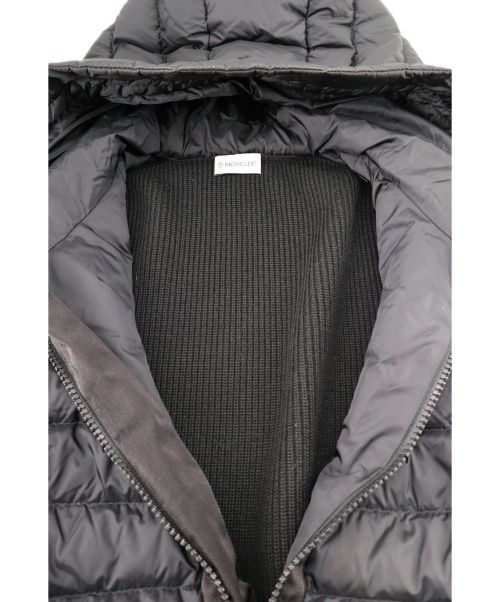 MONCLER（モンクレール）MONCLER (モンクレール) MAGLIONE TRICOT CARDIGAN ブラック サイズ:XLの古着・服飾アイテム