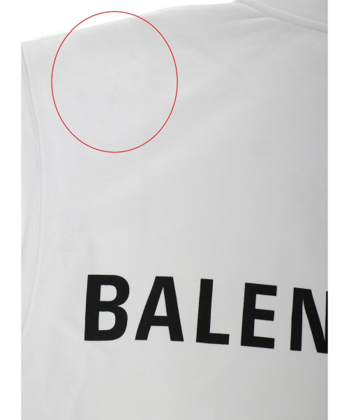 BALENCIAGA（バレンシアガ）BALENCIAGA (バレンシアガ) プルオーバー パーカー ホワイト サイズ:XSの古着・服飾アイテム