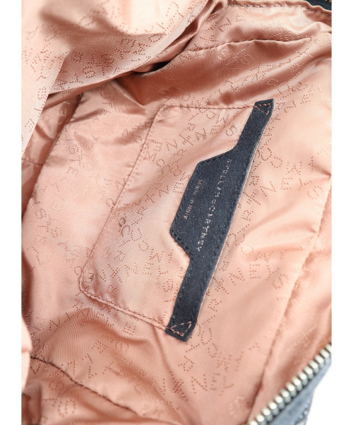 STELLA McCARTNEY（ステラマッカートニー）STELLA McCARTNEY (ステラ・マッカートニー) ファラベラジップショルダーバッグ ネイビーの古着・服飾アイテム
