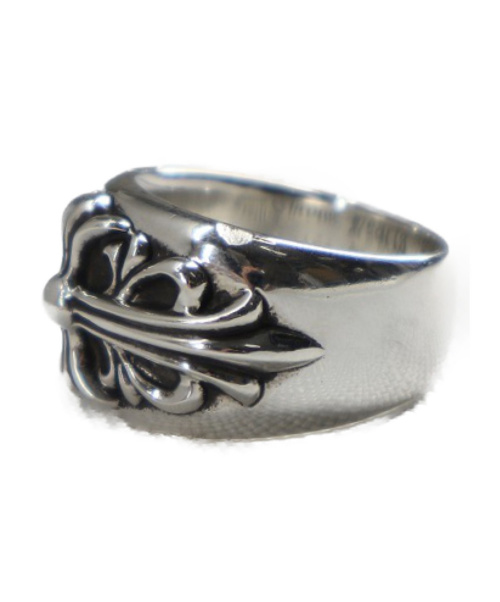 CHROME HEARTS（クロムハーツ）CHROME HEARTS (クロムハーツ) フローラルクロスリング シルバーの古着・服飾アイテム