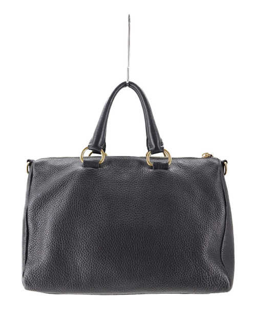 PRADA（プラダ）PRADA (プラダ) 2WAYレザーバッグ ブラック BN2794 194の古着・服飾アイテム