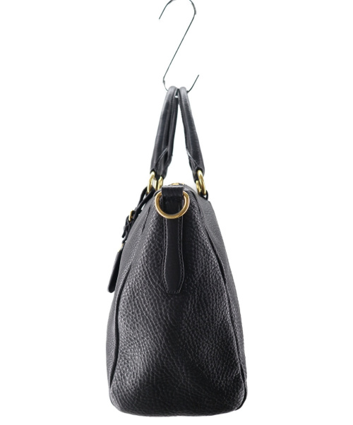 PRADA（プラダ）PRADA (プラダ) 2WAYレザーバッグ ブラック BN2794 194の古着・服飾アイテム