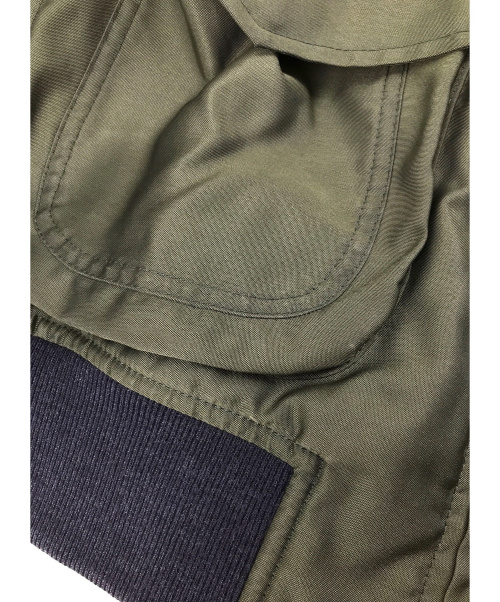 MARNI（マルニ）MARNI (マルニ) コーデュラナイロンボンバージャケット カーキ サイズ:48の古着・服飾アイテム
