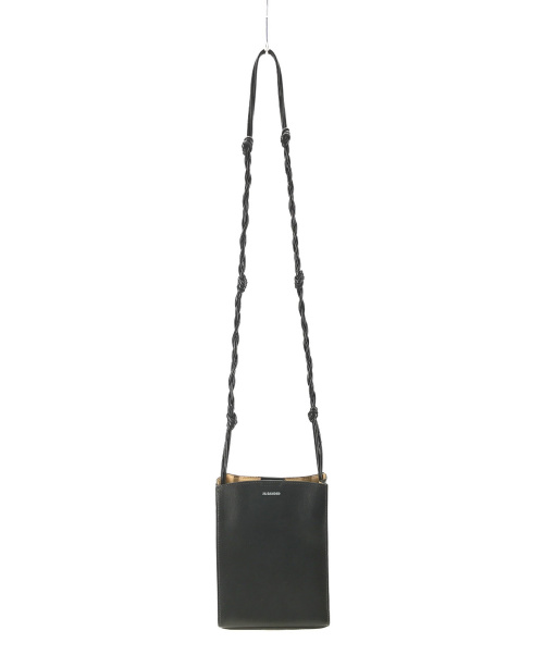 JIL SANDER（ジルサンダー）JIL SANDER (ジルサンダー) Tangle ショルダーバッグ ブラックの古着・服飾アイテム