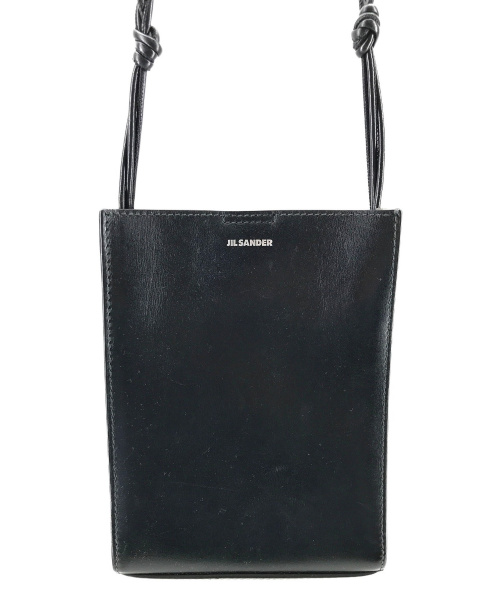 JIL SANDER（ジルサンダー）JIL SANDER (ジルサンダー) Tangle ショルダーバッグ ブラックの古着・服飾アイテム