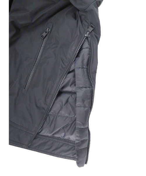 MONCLER（モンクレール）MONCLER (モンクレール) ライダースダウンジャケット ブラック サイズ:３ GIMONT GIUBBOTTOの古着・服飾アイテム