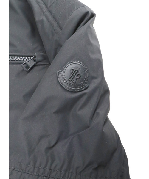 MONCLER（モンクレール）MONCLER (モンクレール) ライダースダウンジャケット ブラック サイズ:３ GIMONT GIUBBOTTOの古着・服飾アイテム