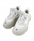 BALENCIAGAバレンシアガ）の古着「Triple S Clear Sole」｜グレー×ホワイト
